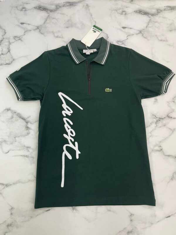 LACOSTE ZIP SIGNATURE POLO CON CIERRE - Image 3