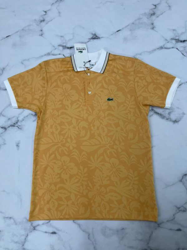 LACOSTE FLORAL POLO