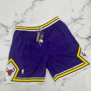 SHORT NBA CHICAGO BULLS PURPLE