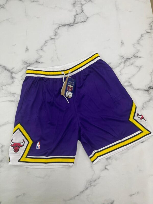 SHORT NBA CHICAGO BULLS PURPLE